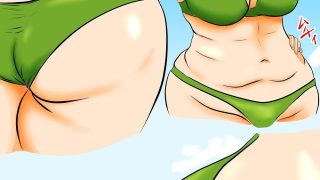 【エロ同人】友達のお母さんが海に連れてってくれたのトップ画像
