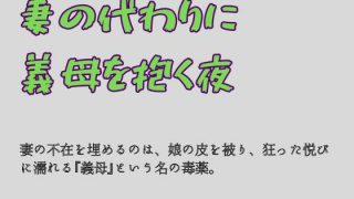 【エロ同人】妻の代わりに義母を抱く夜のトップ画像