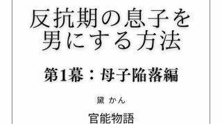 【エロ同人】反抗期の息子を男にする方法 第1幕:母子陥落編のトップ画像