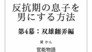 【エロ同人】反抗期の息子を男にする方法 第4幕:双雄翻弄編のトップ画像